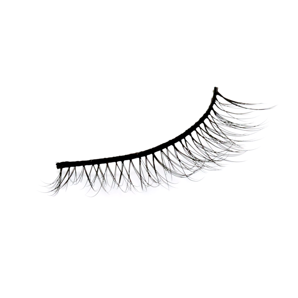 2020 Eyelash Manufacturer Wholesale Price Silk 3D Strip Lashes with Private Box in the UK YY97